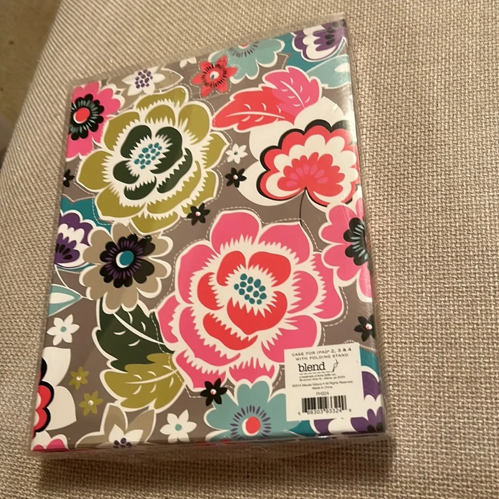 Maude Asbury Floral Case for IPAD 2, 3 & 4 with Foldable Stand